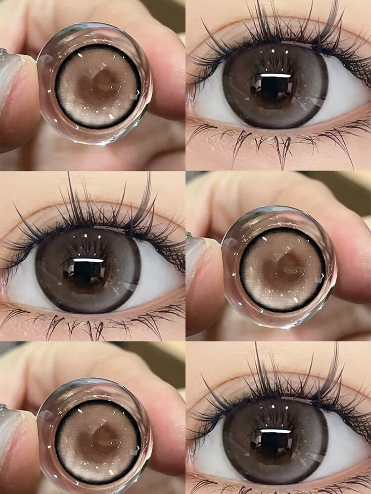 OVOLOOKカラコン｜大直径・ブラウン・半年使用・美しい瞳・自然な仕上がり・おしゃれ|undefined