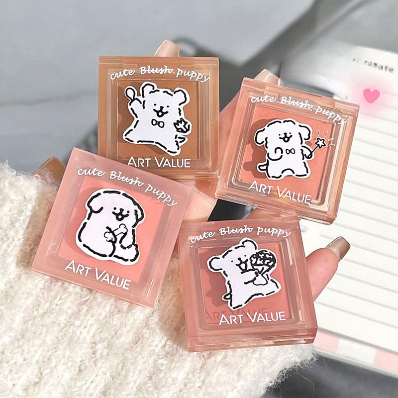 Art Valueチーク｜可愛い・シングルカラー・ナチュラルマット・コントゥアリング・万能・低彩度・元気なチーク|undefined