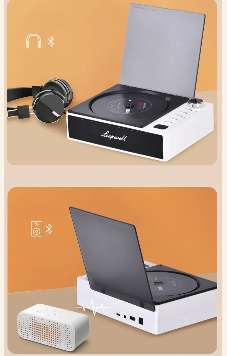 ポータブルレトロCDプレーヤー|充電式・Bluetoothスピーカー ポータブルレトロCDプレーヤー|充電式・Bluetoothスピーカー