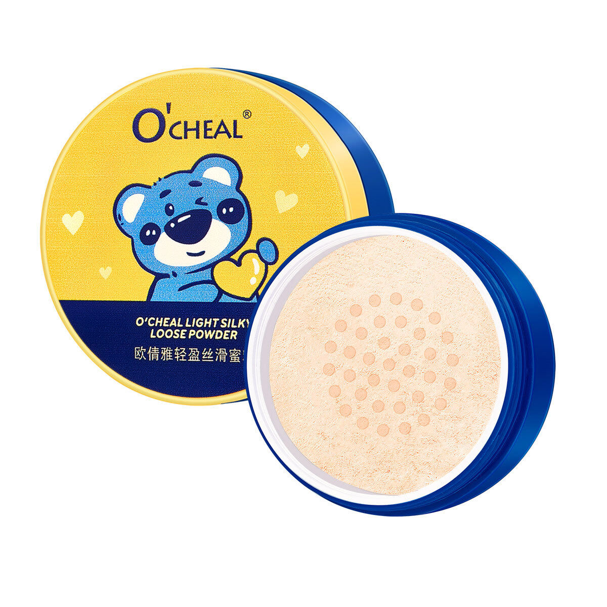 OCHEALフェイスパウダー｜ミニマル・クマ型・カバー力・皮脂コントロール・防水・耐汗・ロングラスティング・透湿性・粉浮きしない|undefined