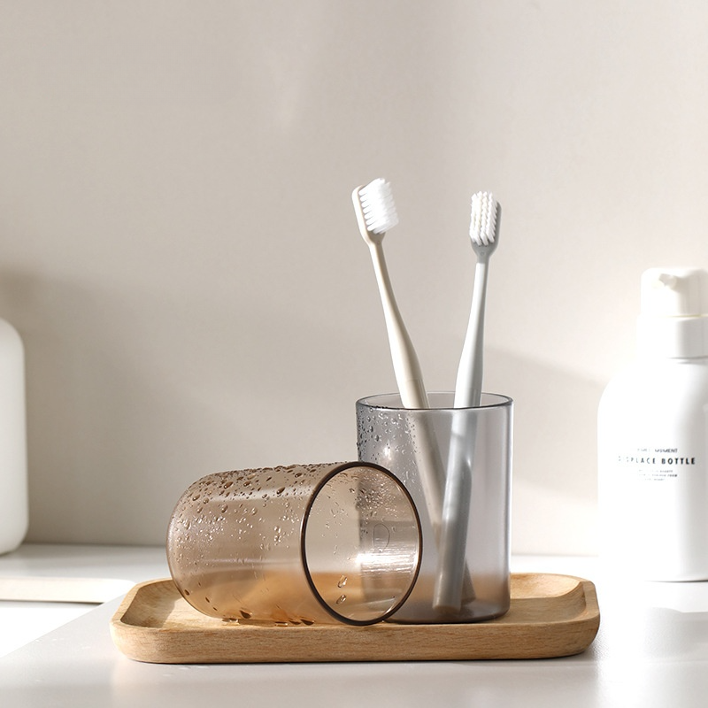 歯磨きカップ｜シンプル・カラフル・プラスチック製・耐熱性・厚手・洗面用カップ・カップル用・口腔ケア用・使いやすい|undefined