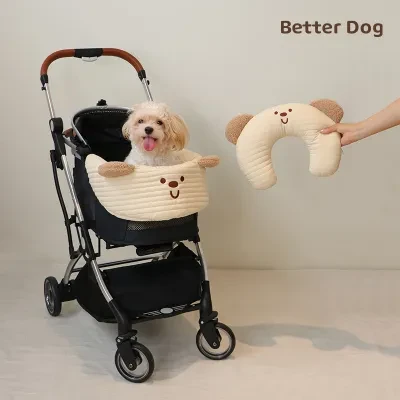ペットカートクッション｜エッジパッド・汚れ防止マット・3点セット・猫犬用・カートアクセサリー
