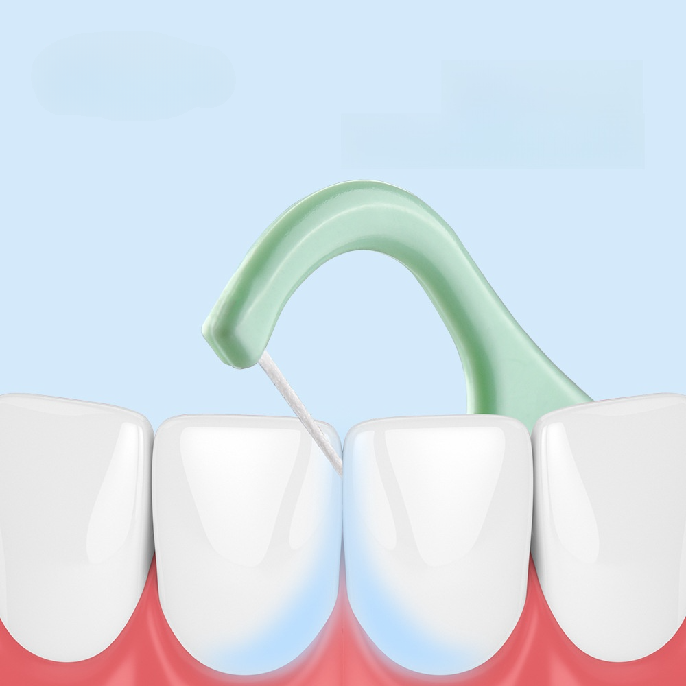 フロス｜食品グレード・使い捨て・デンタルフロス・滑り止めハンドル・高耐荷重・高引張力・摩擦小・デンタルフロス棒|undefined