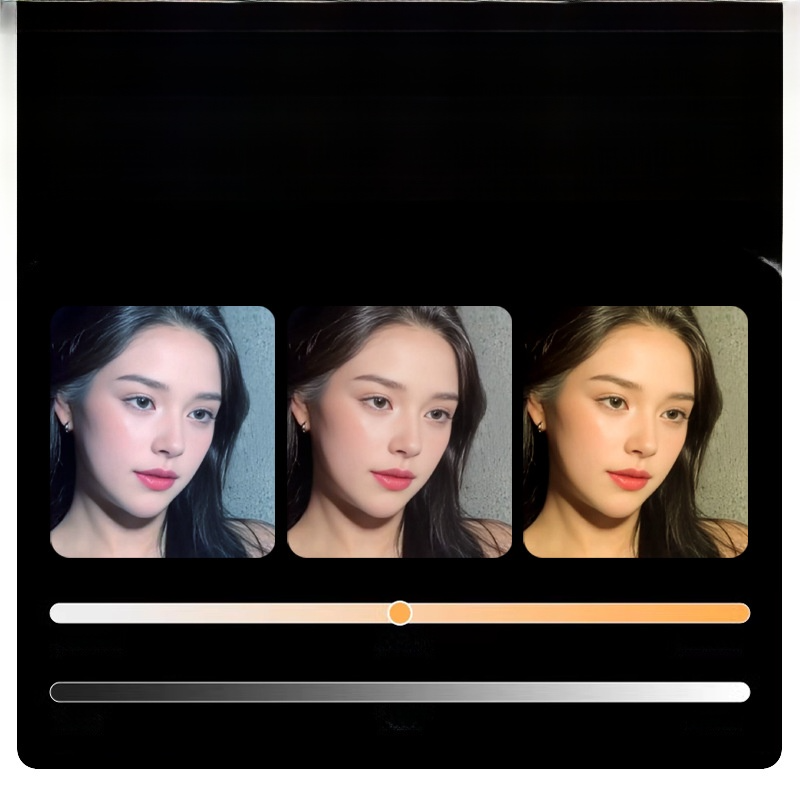 スマホ用マグネット式補光ライト｜自撮り・美肌効果・ポータブル・ミニサイズ・スタンド付き|undefined