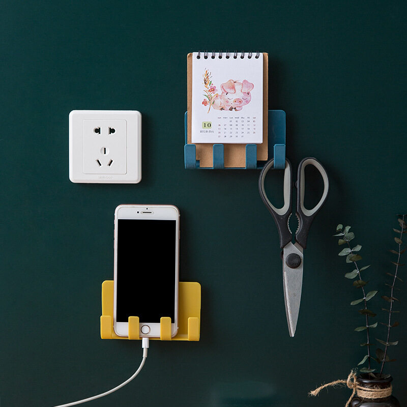 充電スタンド｜壁掛け・無痕・4フック・収納・スマートフォン・充電スタンド・アイパッド・クリエイティブ・便利|undefined