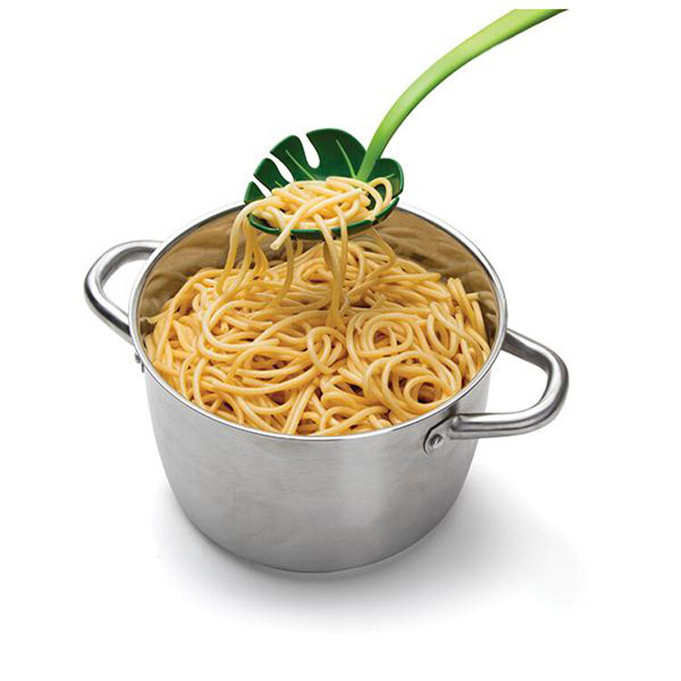 漏れスプーン｜グリーンリーフ・スプーン・亀の背中・麺用・調理用・便利・おしゃれ|undefined