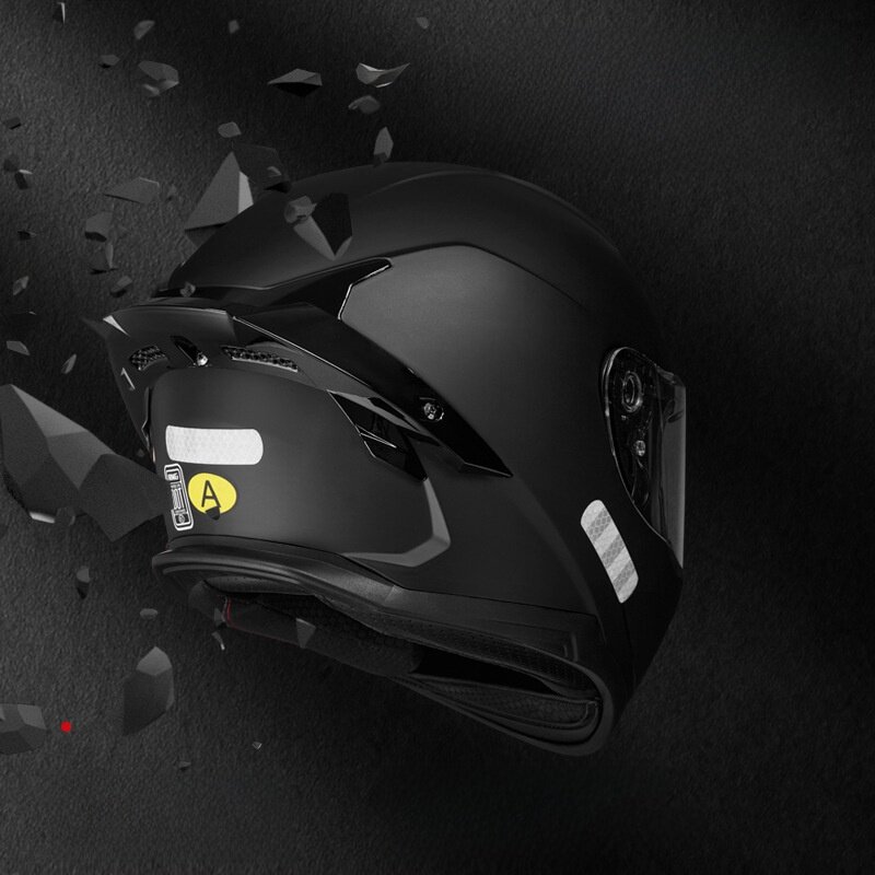 バイク用ヘルメット｜ダブルレンズ・大きなウィング・電動バイク用・安全性・スタイリッシュ・快適なフィット感・女性の力・カッコいい姉！|undefined