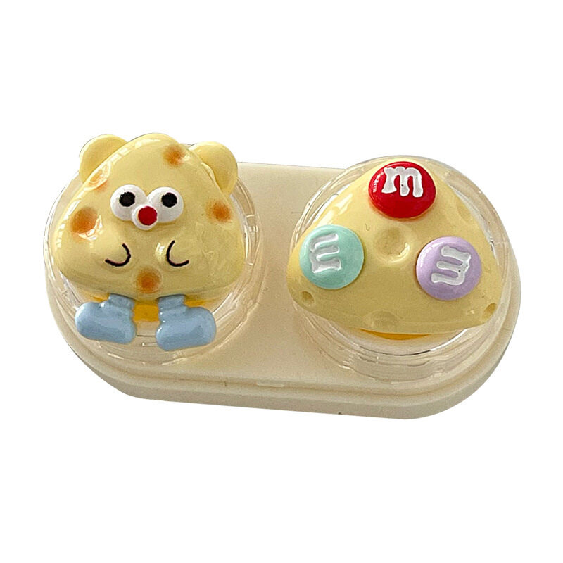 カラコンケース｜可愛い・キャラクター・クッキー・キャンディー・豆・引き出し式・収納ボックス・便利な|undefined