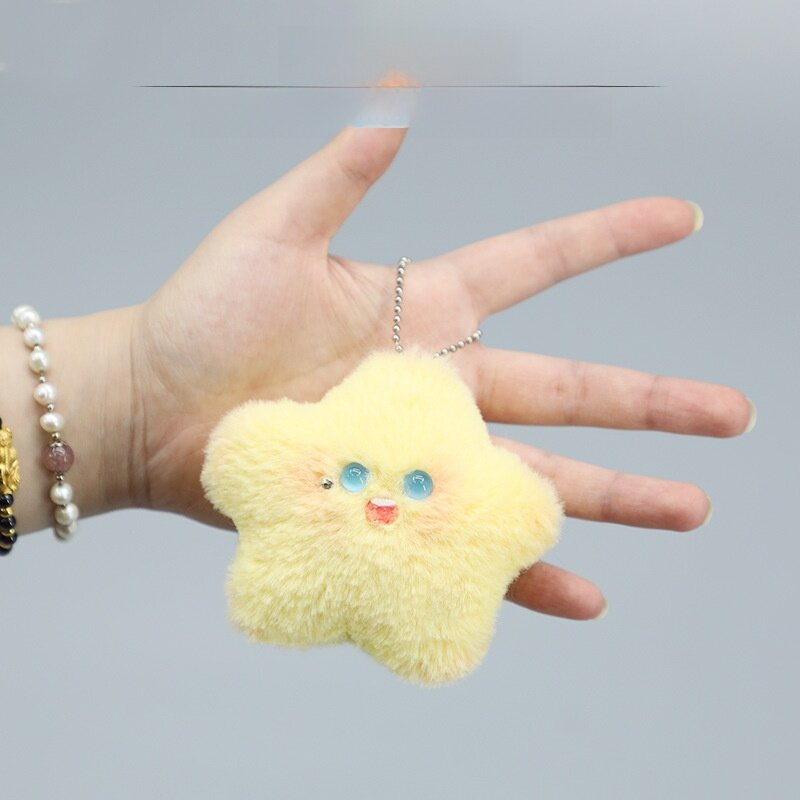 チャーム｜手作り、かわいいぬいぐるみの星、携帯電話チェーン、小さなペンダント、ギフト|undefined