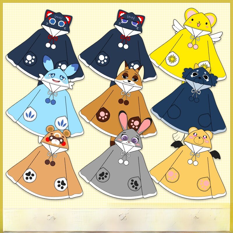 マント｜秋冬用・かわいい・悪魔・猫耳・フリース・厚手・フード付き・保温|undefined