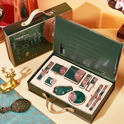 Stylish YOULIYOULAメイクアップセット｜フラワー・バード・化粧品・フルセット・誕生日・ギフト・コスメ・ギフトボックス