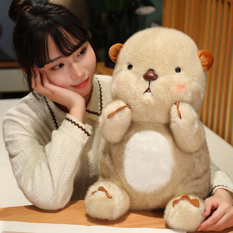 ぬいぐるみ｜かわいい・海獺のぬいぐるみ・子供用・安らぎ・ギフト・小さな海獺・毛布・装飾品|undefined