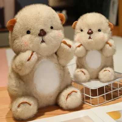 ぬいぐるみ｜かわいい・海獺のぬいぐるみ・子供用・安らぎ・ギフト・小さな海獺・毛布・装飾品