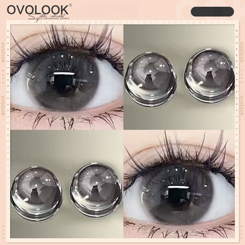 OVOLOOKカラコン｜グレー・ナチュラル・大直径・日用・10枚入り・コンタクトレンズ|undefined