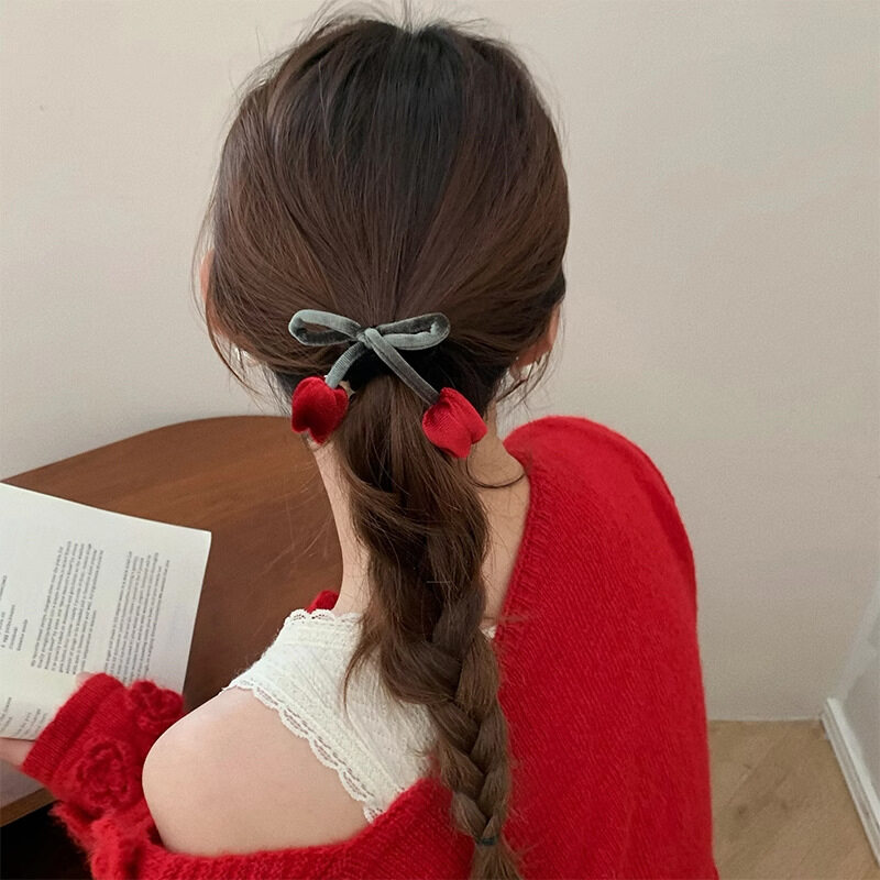 ヘアアクセサリー｜シルク・ベルベット・チューリップ・フラワー・レトロ・ガーリー|undefined