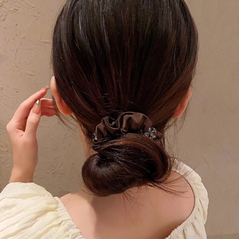 ヘアアクセサリー｜ヘアゴム・エレガント・高弾力・ポニーテール・ファッション・布製|undefined