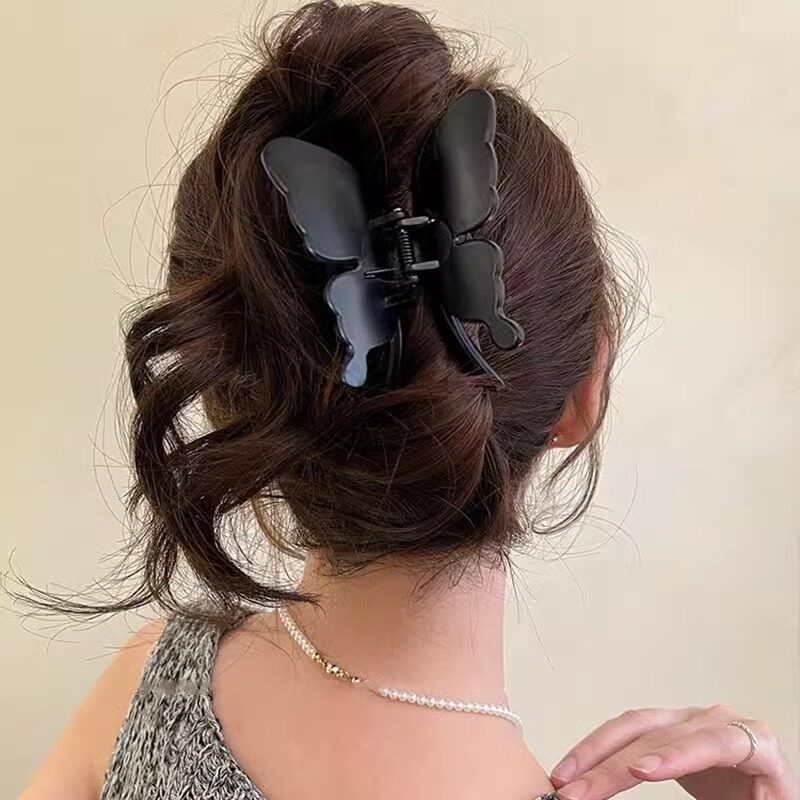 ヘアアクセサリー｜ヘアクリップ・アクリル・大サイズ・シャーククリップ|undefined