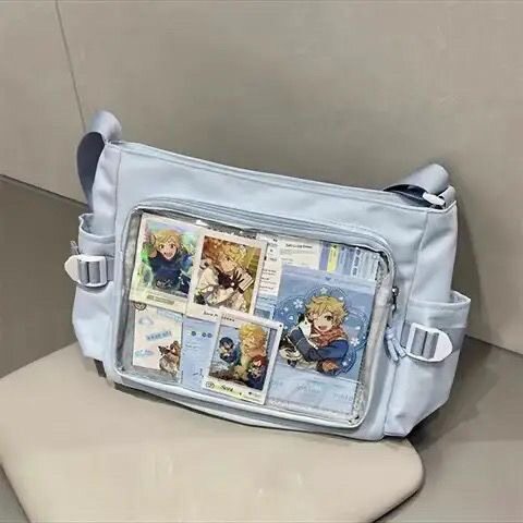 痛バッグ｜トートバッグ・大容量・オタ活・可愛い・実用性・ハンドバッグ・透明・ショルダー|undefined