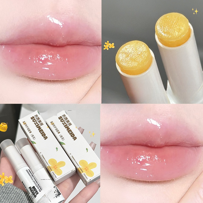 SUXIMEIDAリップクリーム｜秋冬用・アロエ・リップクリーム・潤い・乾燥防止・べたつかない・口紅下地・縦ジワ補正|undefined
