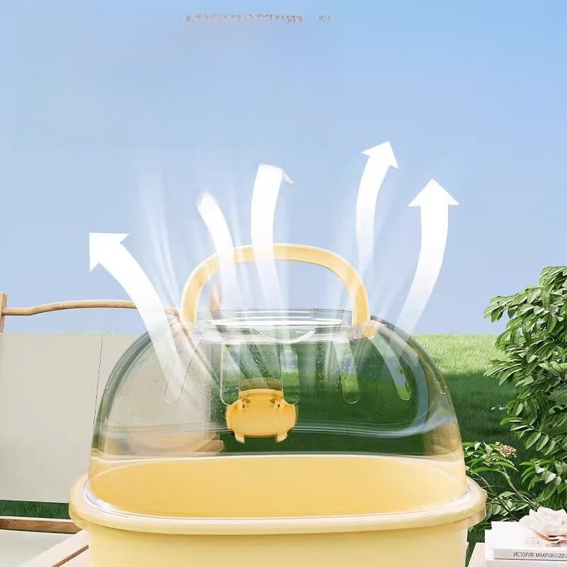 ハムスターケージ｜持ち運び用・斜め掛け・ポータブル・大容量・外出用|undefined