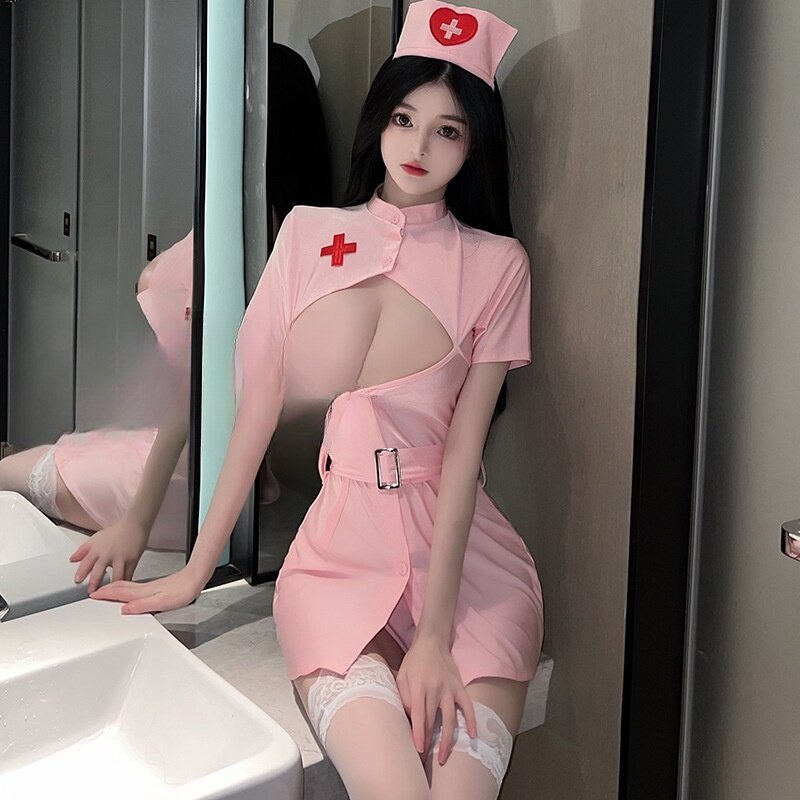 セクシーランジェリー｜コスプレ・ナース・情熱・レース・ルーズ・ユニフォーム・パジャマ・アダルト|undefined
