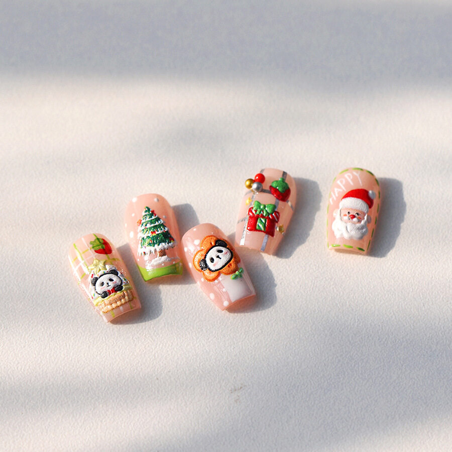 ネイルステッカー｜ネイルシール・クリスマス・パンダ・雰囲気・プロ・可愛い・ギフト|undefined