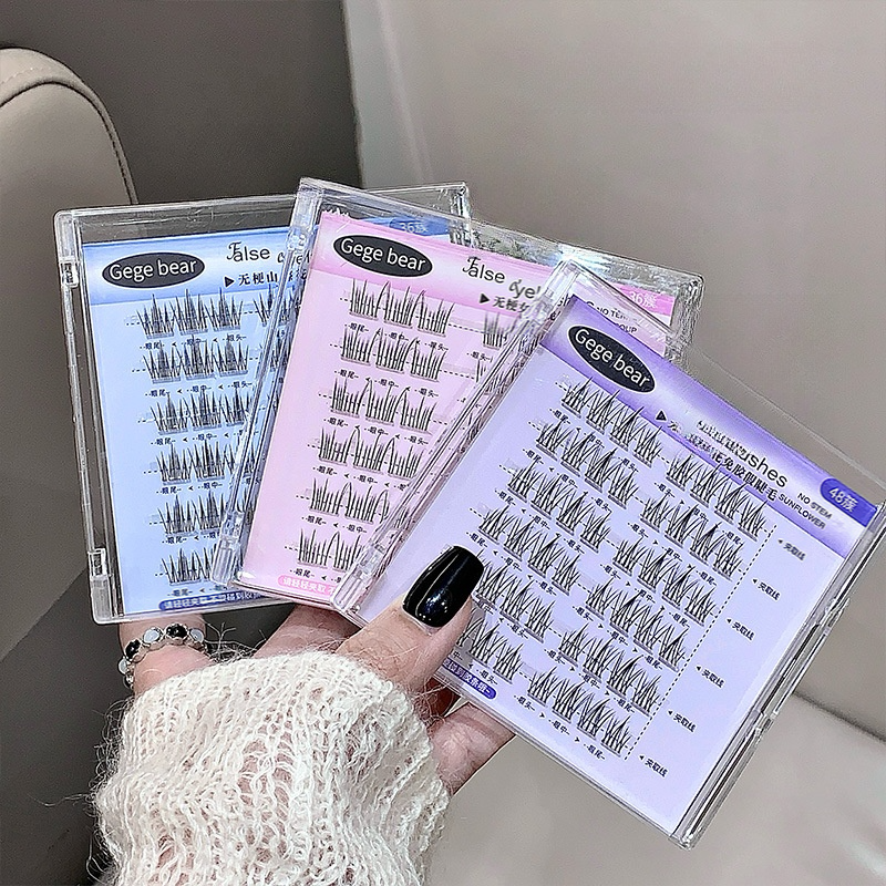 Gegebear つけまつげ｜アイドルみたい・自然なカール・持続性・根元がはっきり・部分用・韓国風|undefined