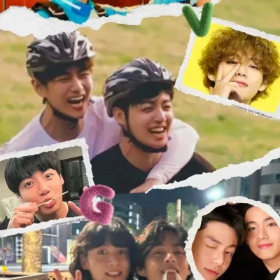 テテ V BTS ナイロンポーチ P1022V テテ V BTS ナイロンポーチ P1022V