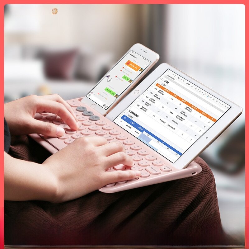 Bluetoothキーボード｜静音・かわいい・iPad対応・Android対応・スマートフォン接続・ノートパソコン接続|undefined