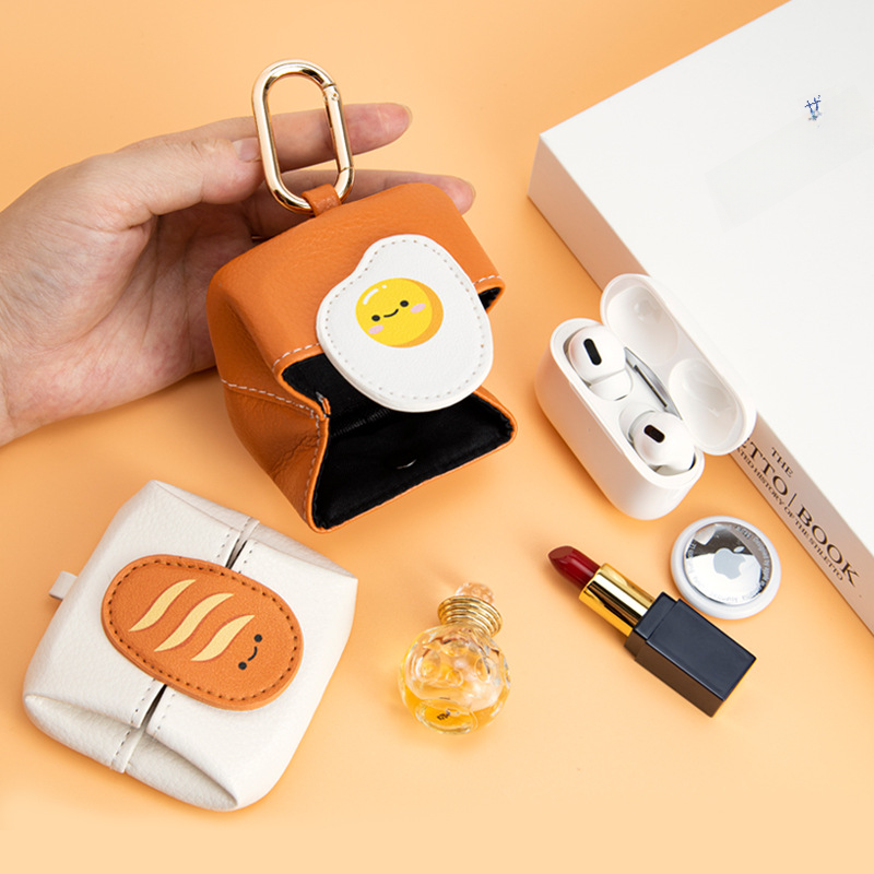 Bluetoothイヤホンケース｜ミニ財布・オリジナル・超合成皮革・口紅収納・小銭入れ・キーホルダー・かわいい|undefined