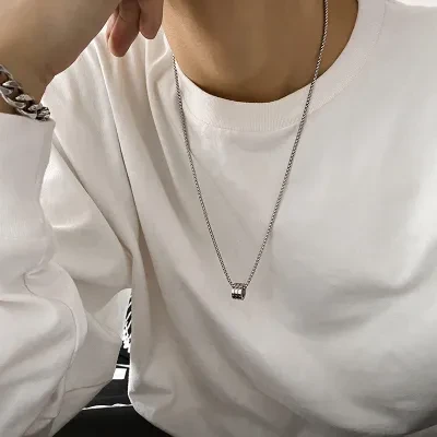 YOOYOOTOWN ネックレス｜アクセサリー・人気・シンプル・メンズ・ユニセックス・かっこいい・シルバー