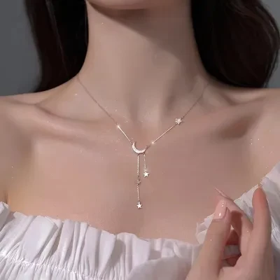 ネックレス｜アクセサリー・月・人気・シンプル・通勤・きれいめ