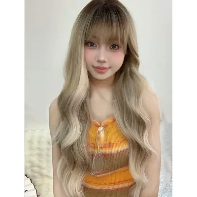 ライフコレクション ロングウィッグ｜シーラキャット・大きなウェーブ・ロリータスタイル・ファッション・カール・フルヘッド・リアルな頭皮