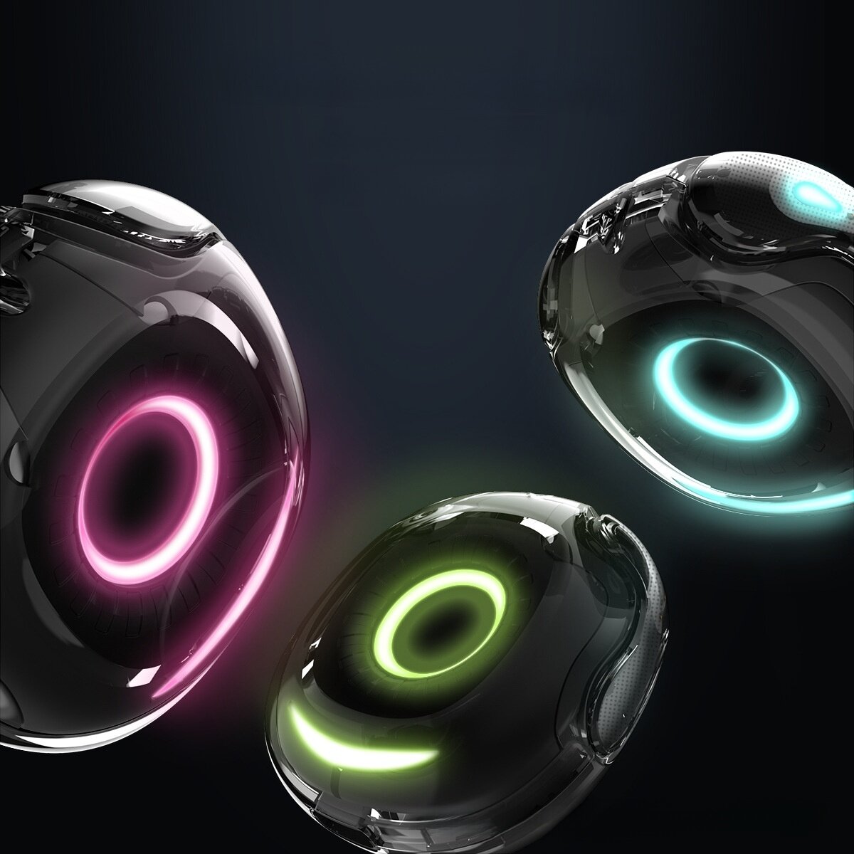 ワイヤレスBluetoothイヤホン｜透明・長時間継続利用バッテリー・高音質・スポーツ・リラックス|undefined