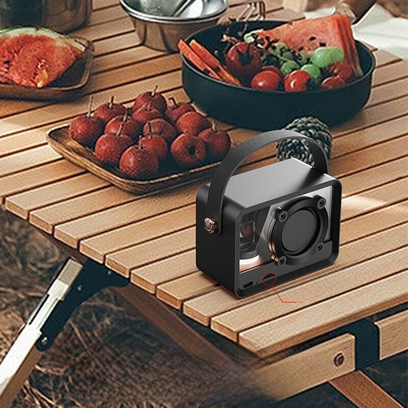 Bluetoothスピーカー｜ポータブル・レトロ・パンクスタイル・クラシック・ターンテーブル・HIFI音質・デスクトップ・小型スピーカー|undefined