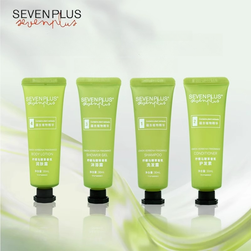 SEVENPLUS シャンプー｜ボディソープ・レモンバーベナ・コンディショナー・ローション・ホテル用・使い捨て用品|undefined