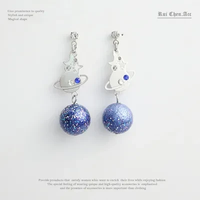 YOOYOOTOWN ピアス｜イヤリング・アクセサリー・人気・星デザイン・S925シルバー・クリップタイプ・キラキラ