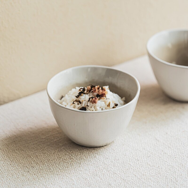 ボウル｜氷裂釉・シンプル・家庭用・陶器・小さな碗・食器・フルーツボウル・デザートボウル・一人用・麺用・電子レンジ不可・食洗機対応|undefined
