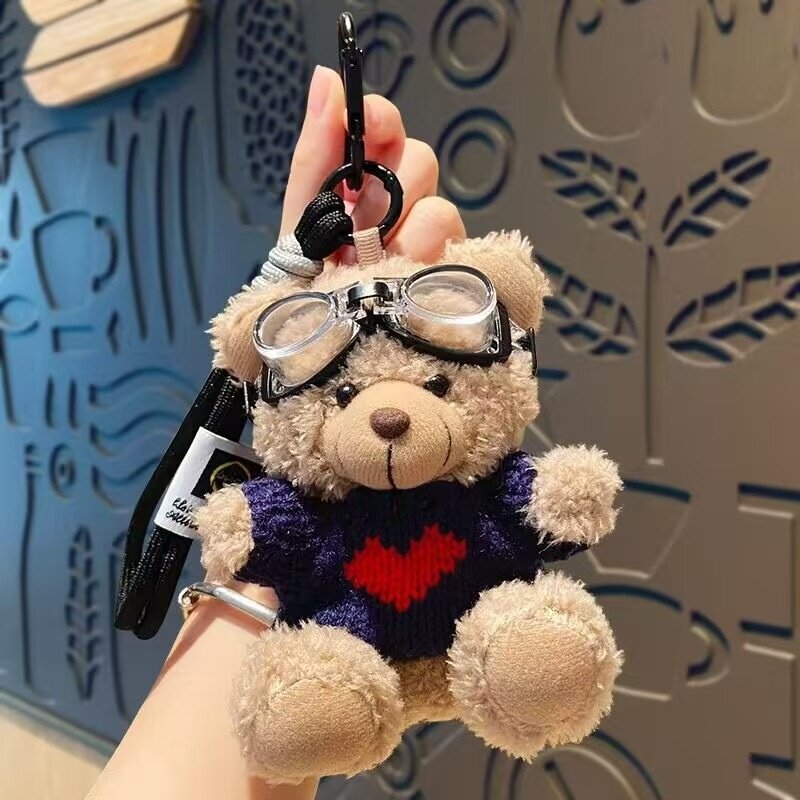 ぬいぐるみ｜フライングベア・カップル用・バッグチャーム・かわいい・クマ・キーホルダー|undefined