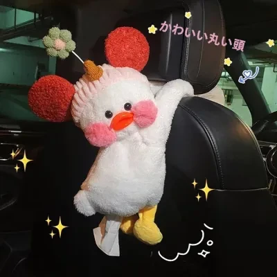 車載ティッシュボックス｜アームレスト・掛け式・車用・ナプキン・装飾・かわいい・カートゥーン