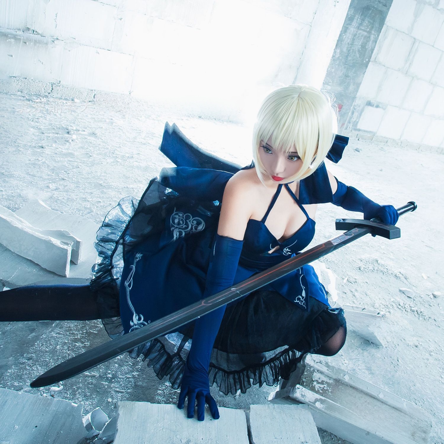 コスプレ服｜コスプレ・アルトリア・黒セイバー・黒いドレス・FGO・ファンタジー・キャラクター|undefined