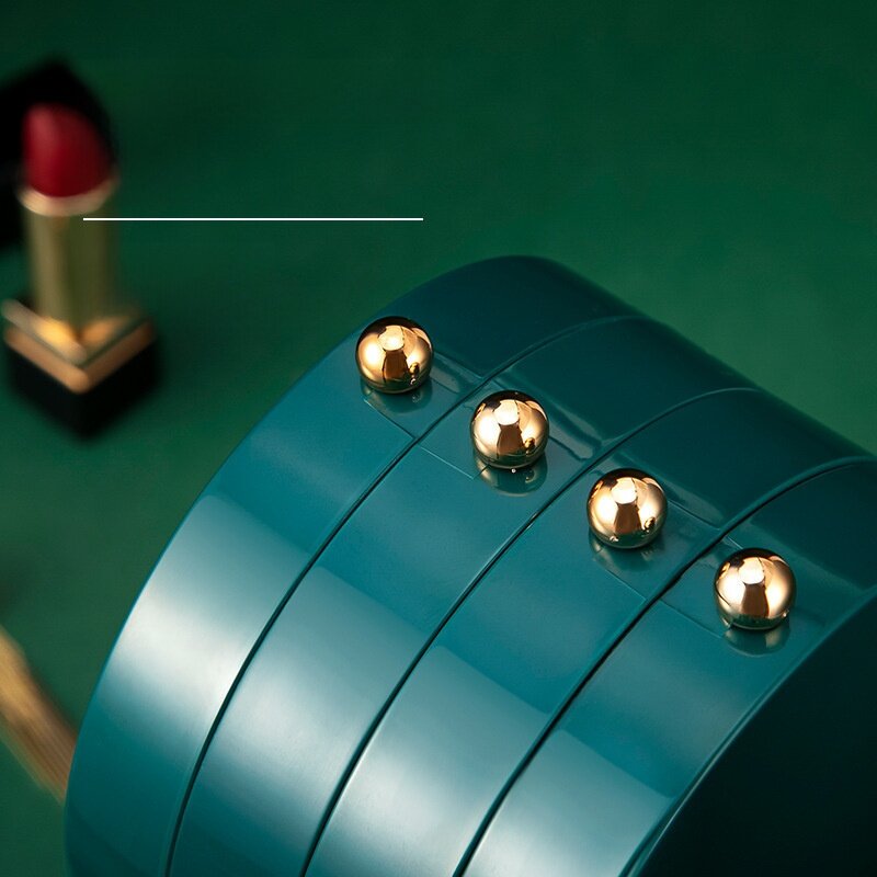 ジュエリーボックス｜イヤリング・ピアス・ネックレス・アクセサリー収納・折りたたみ・ポータブル・多機能・家庭用|undefined