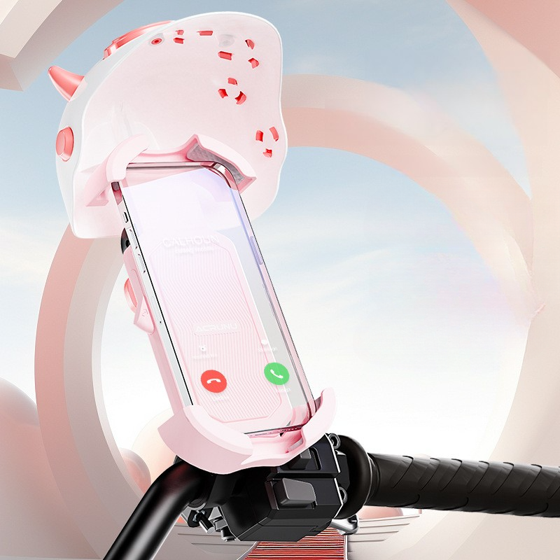 自転車用スマホホルダー｜ヘルメット・電動バイク・防雨・日よけ・ナビゲーション用・便利|undefined