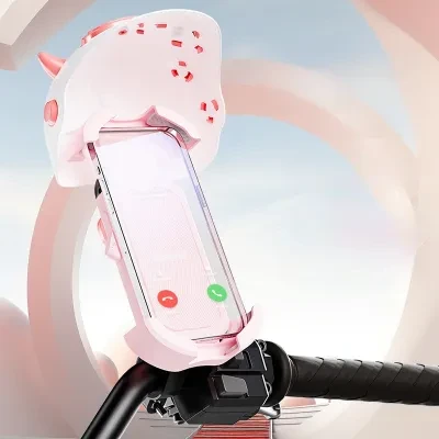自転車用スマホホルダー｜ヘルメット・電動バイク・防雨・日よけ・ナビゲーション用・便利