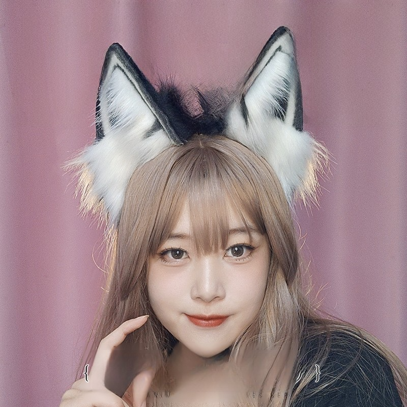 充電式獣耳アクセサリー・コスプレ・イベント・可動式・猫耳ヘッドアクセサリー・リアル・電動・獣耳・ヘアバンド・ヘアガンド|undefined