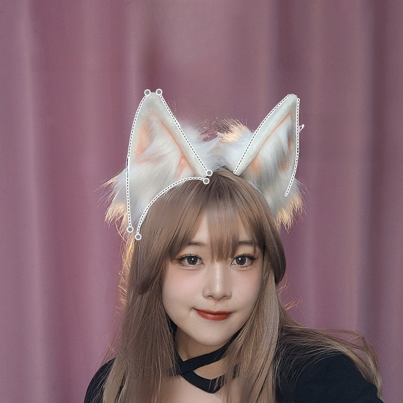 充電式獣耳アクセサリー・コスプレ・イベント・可動式・猫耳ヘッドアクセサリー・リアル・電動・獣耳・ヘアバンド・ヘアガンド|undefined