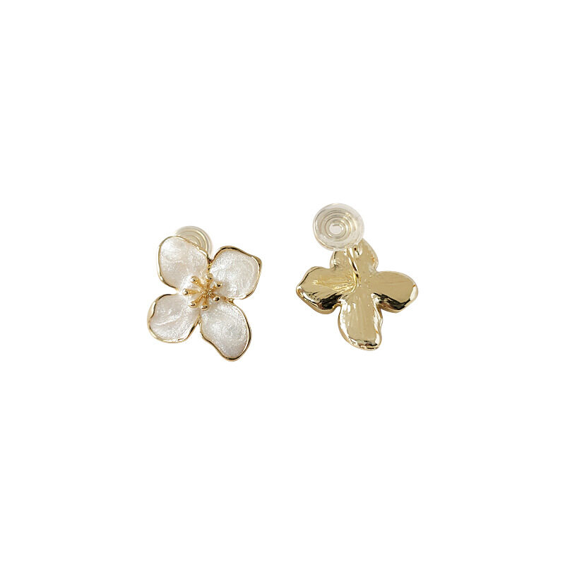 イヤリング｜フラワー・ナチュラル・ドロップ・デザイン・アクセサリー・花|undefined