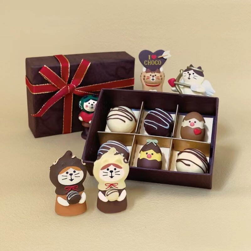 置物・飾りチョコレート｜和風・猫用おもちゃ・雑貨・バレンタインギフト・インスタ映え・いちご・レジン|undefined