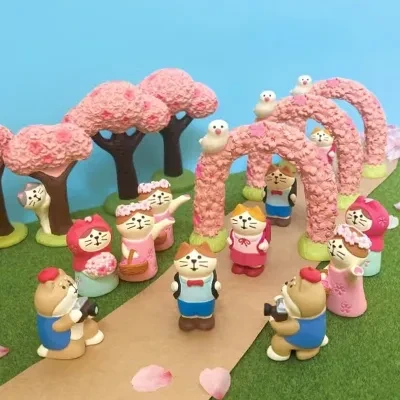 桜の木・置物・デスクトップ装飾｜レジン工芸・撮影小物・ギフト・クリエイティブ・少女心・インスタ映え・ウェディング・結婚式飾り
