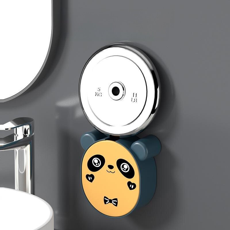 石鹸置き｜カートン・可愛い・ソープディッシュ・水切り・壁掛け・穴あけ不要・パンダデザイン・便利|undefined